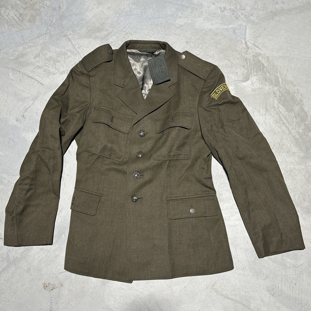 NWT MFH SK MILITARY M63 NATO JACKET UNIFORM SZ Small Slovensko Brown German